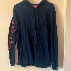 Simply Southern Navy Hoodie